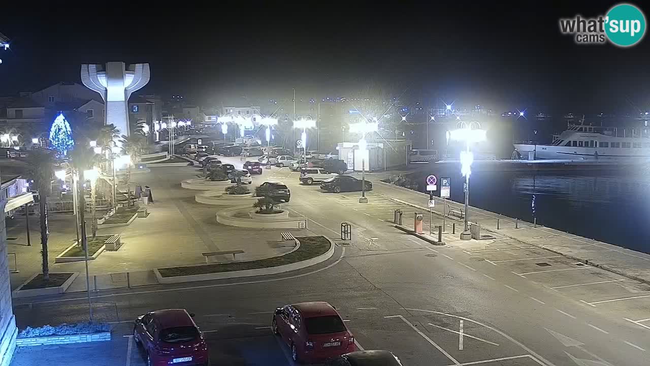 Vodice livecam – marina e il lungomare