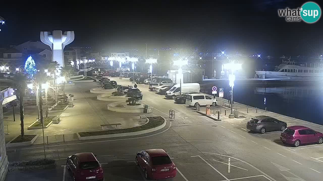 Vodice livecam – marina e il lungomare