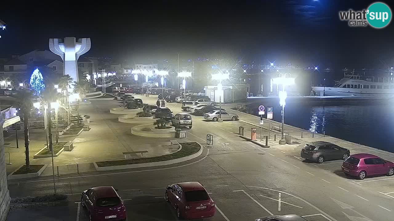 Vodice livecam – marina e il lungomare