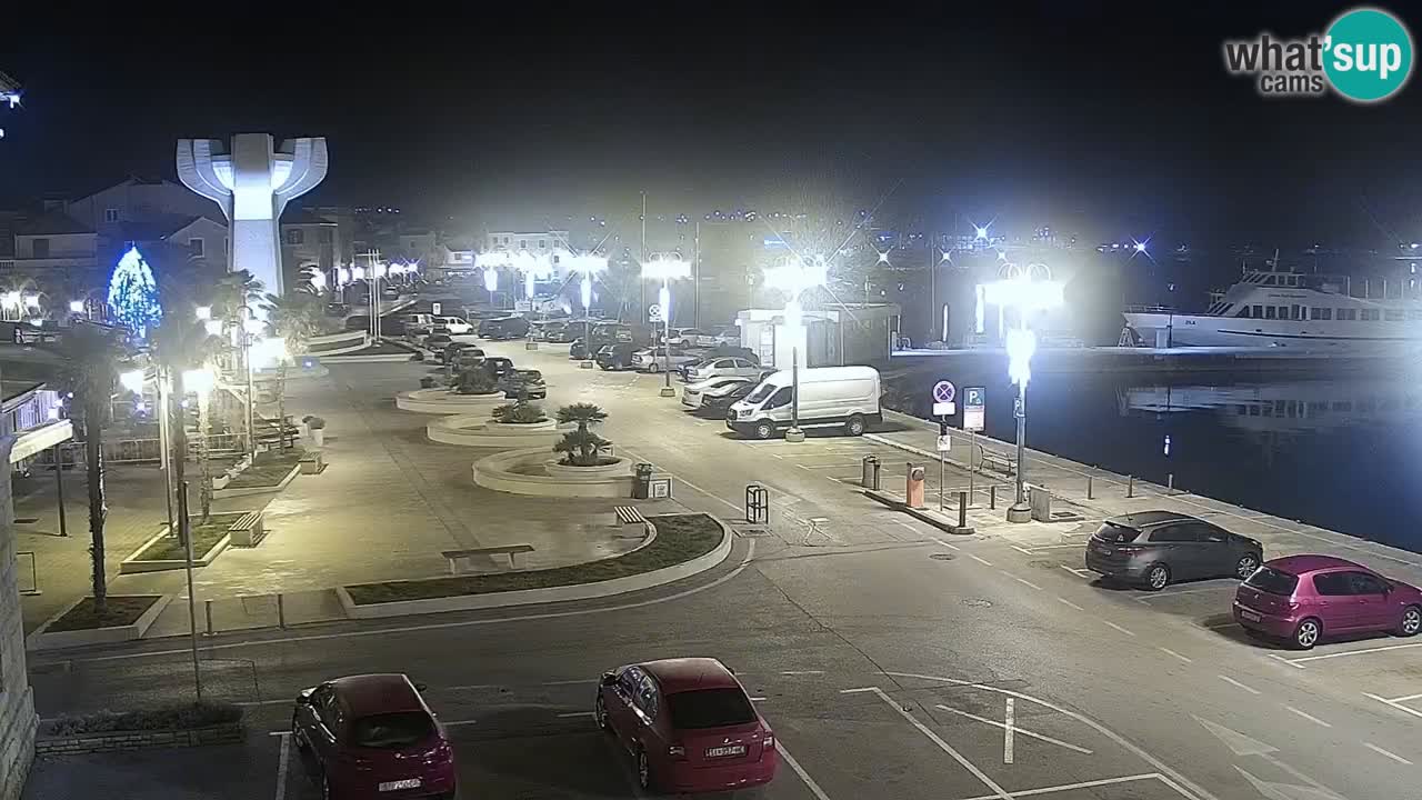 Vodice webcam – marina i meer