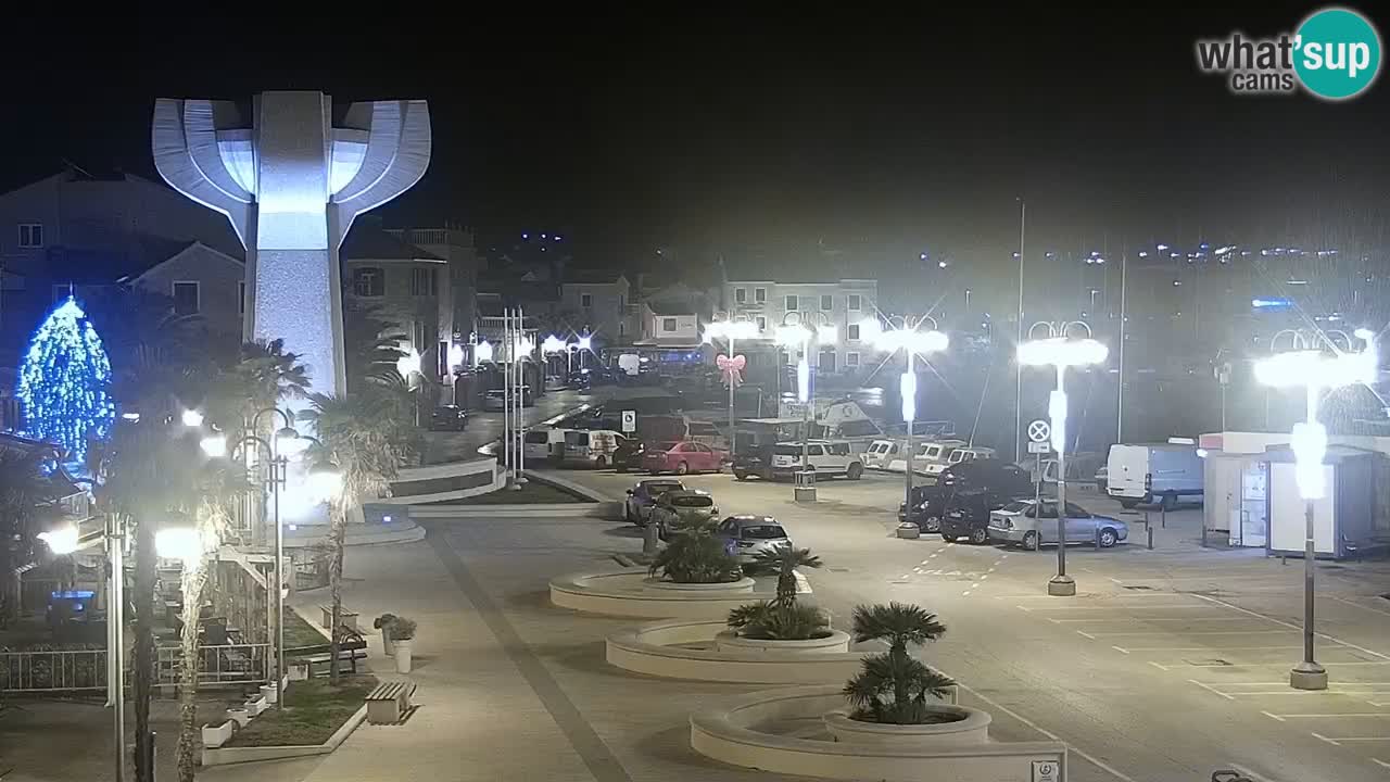 Vodice livecam – marina e il lungomare