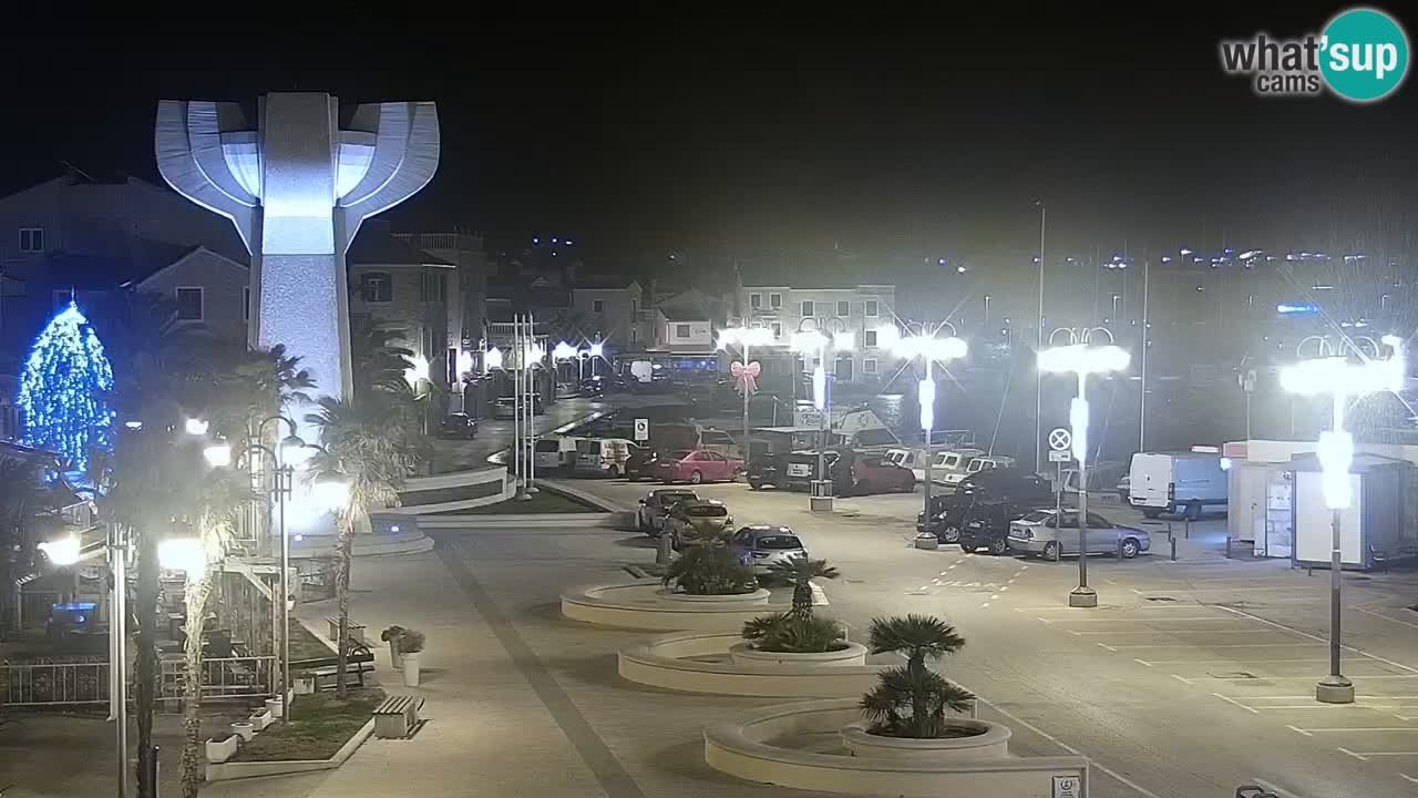 Vodice webcam – marina i meer