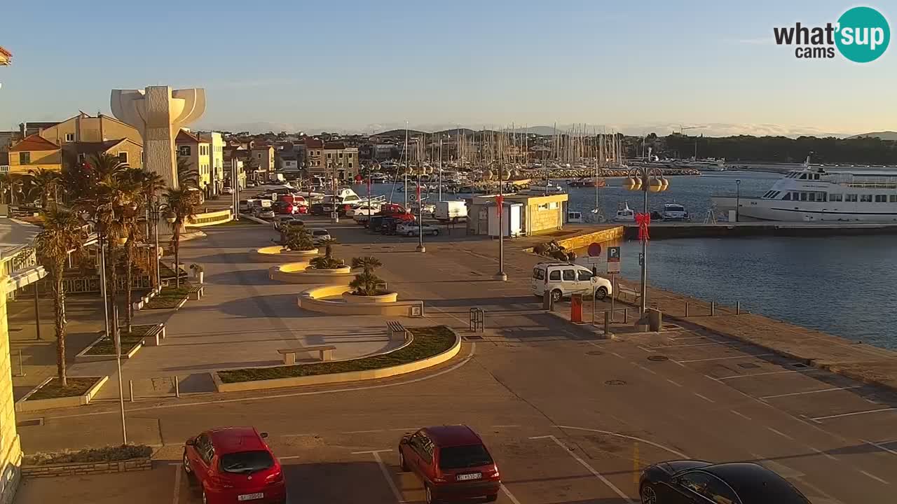 Vodice webcam – marina i meer