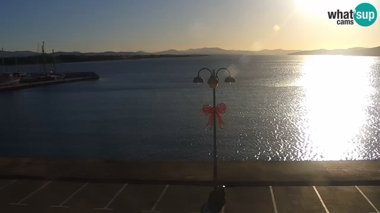 Vodice Live webcam – marina and  seafront