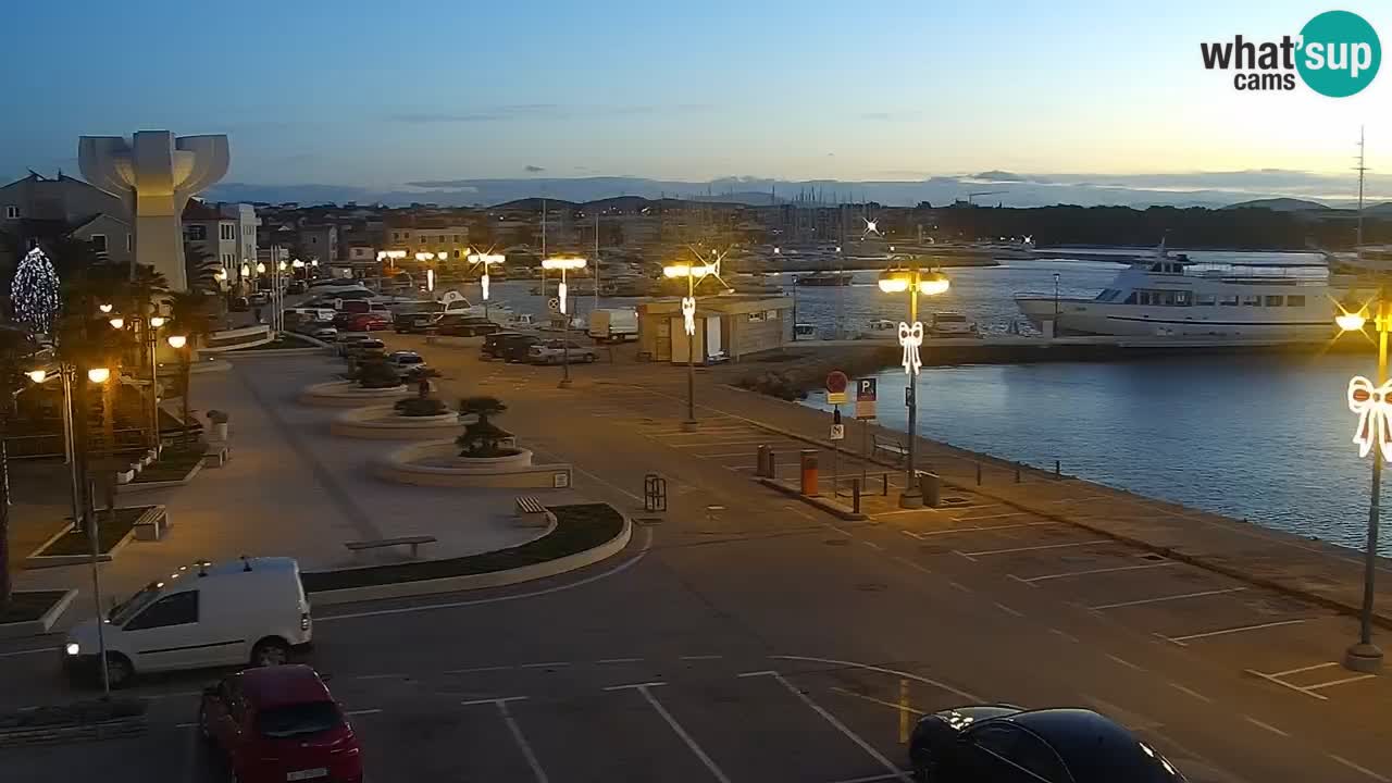 Vodice webcam live – front de mer