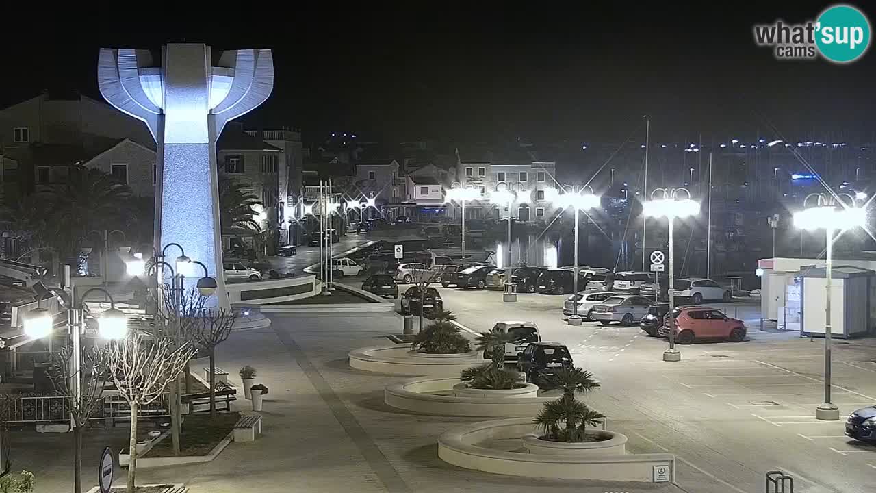 Vodice webcam live – front de mer