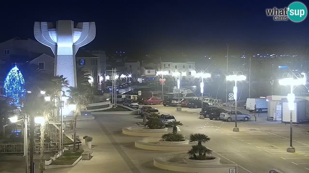 Vodice livecam – marina e il lungomare