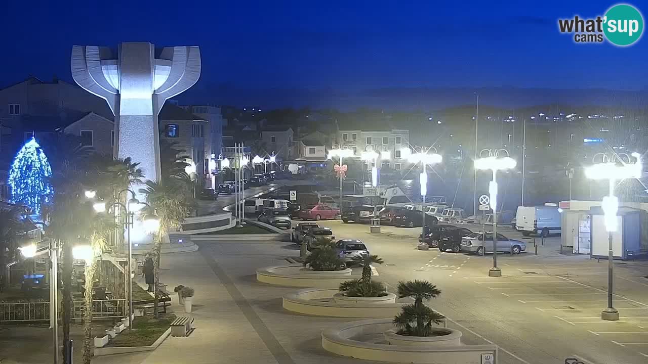 Vodice livecam – marina e il lungomare