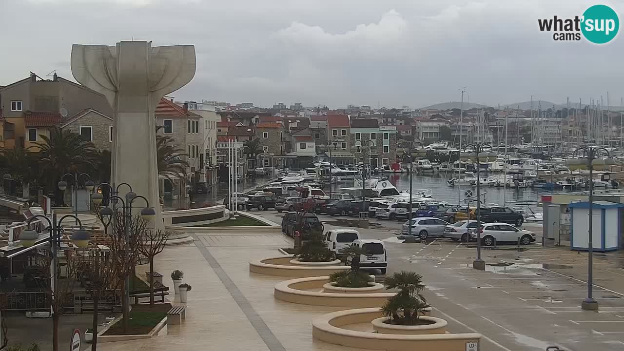 Vodice livecam – marina e il lungomare