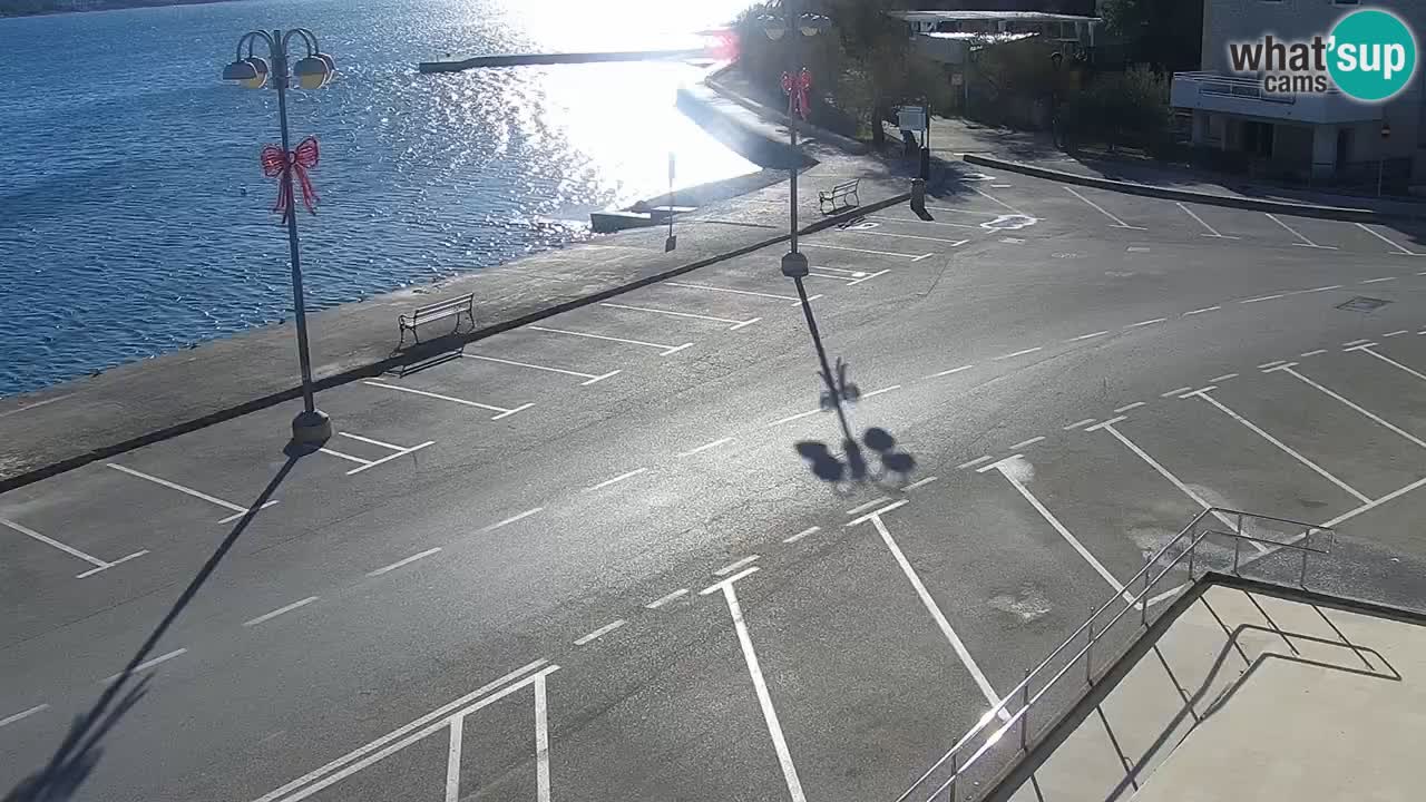 Vodice Live webcam – marina and  seafront