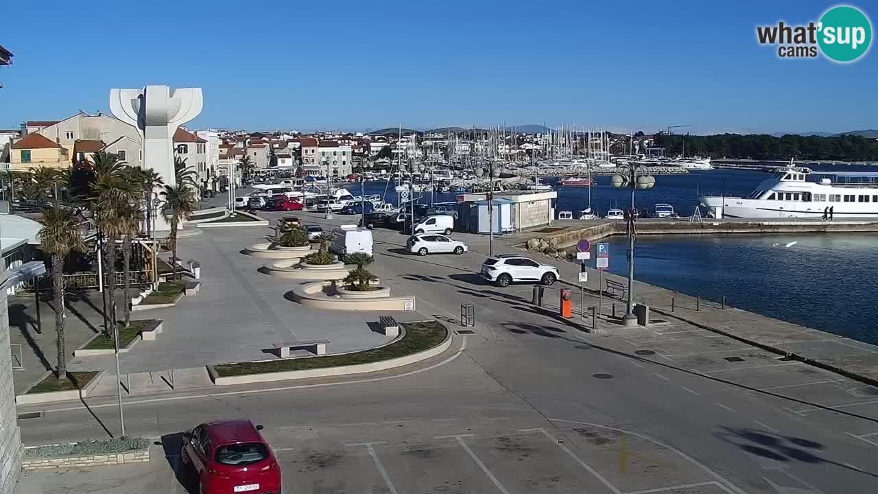 Vodice livecam – marina e il lungomare