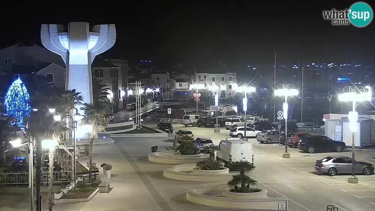 Vodice webcam – marina i meer