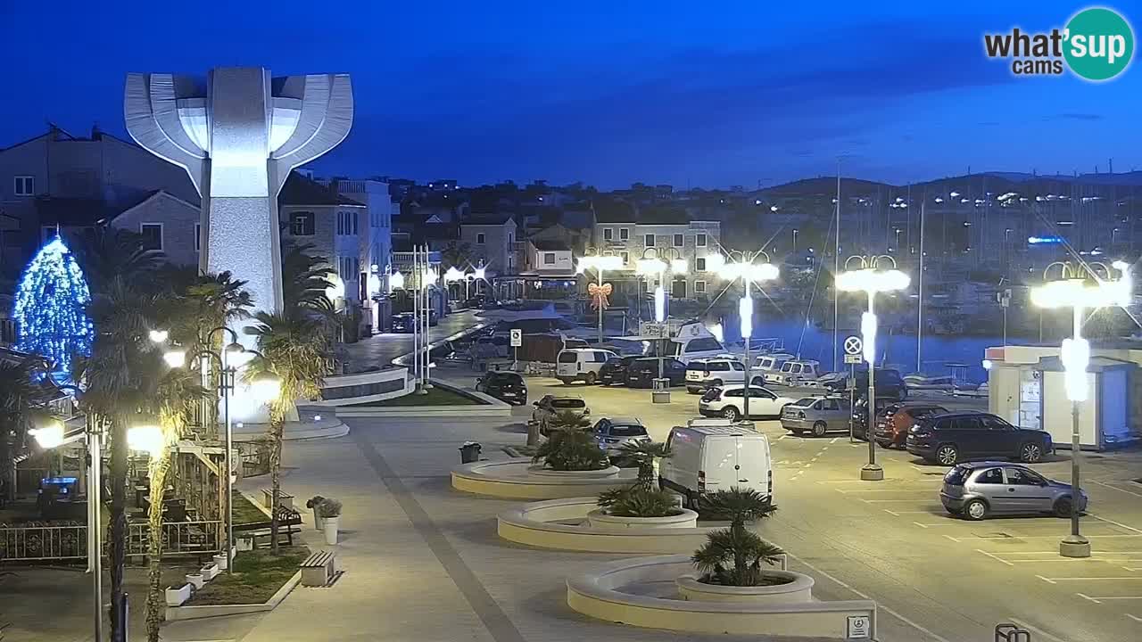 Vodice webcam live – front de mer