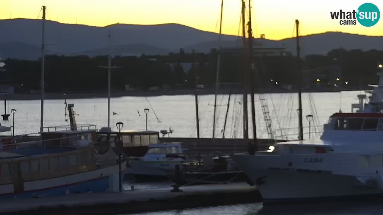 Vodice webcam – marina i meer