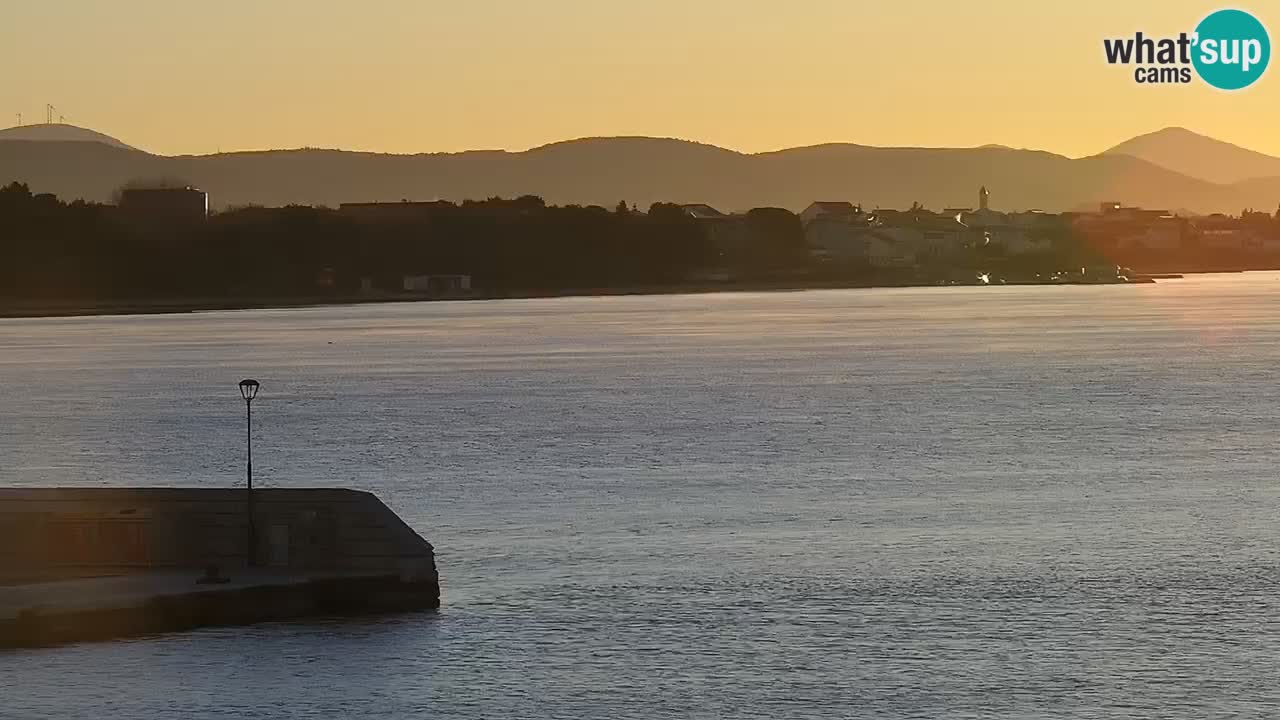 Vodice spletna kamera – marina in riva