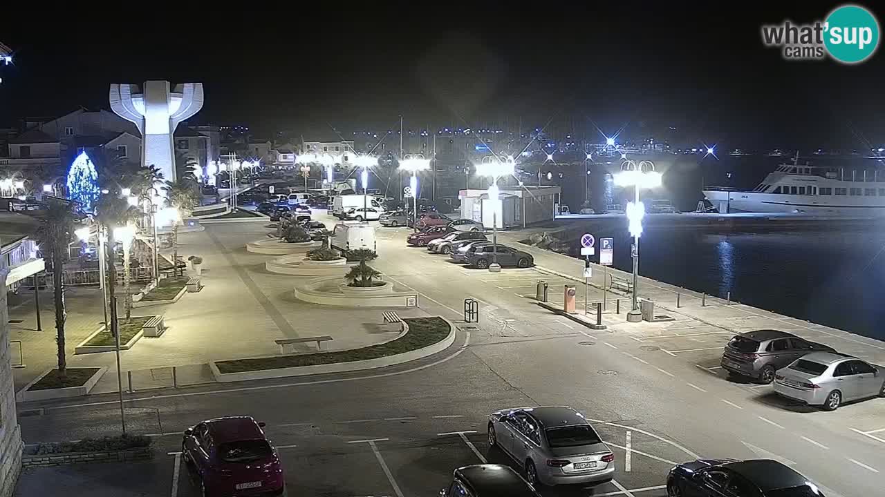 Vodice webcam – marina i meer