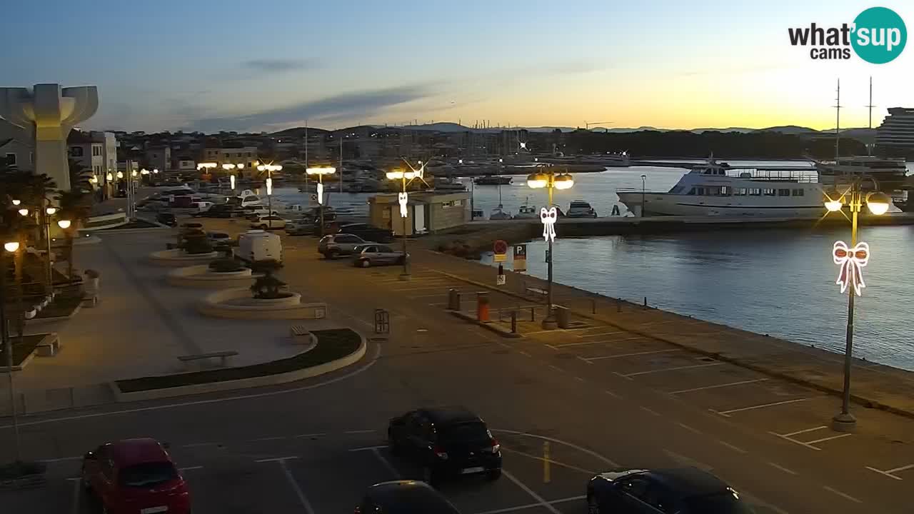 Vodice webcam live – front de mer