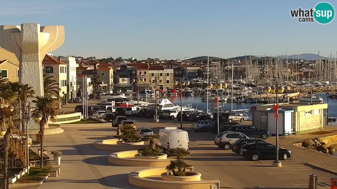 Vodice livecam – marina e il lungomare