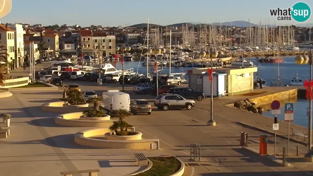 Vodice webcam – marina i meer