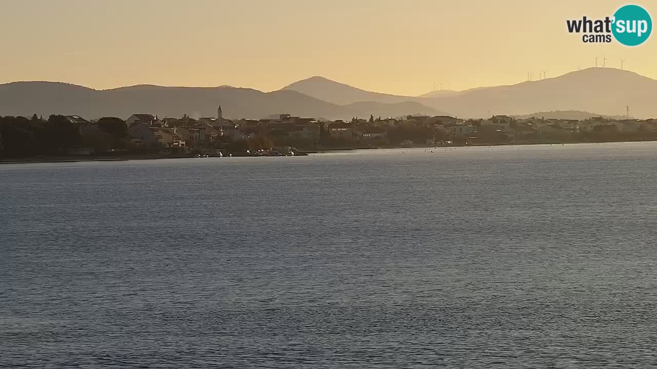 Vodice Live webcam – marina and  seafront