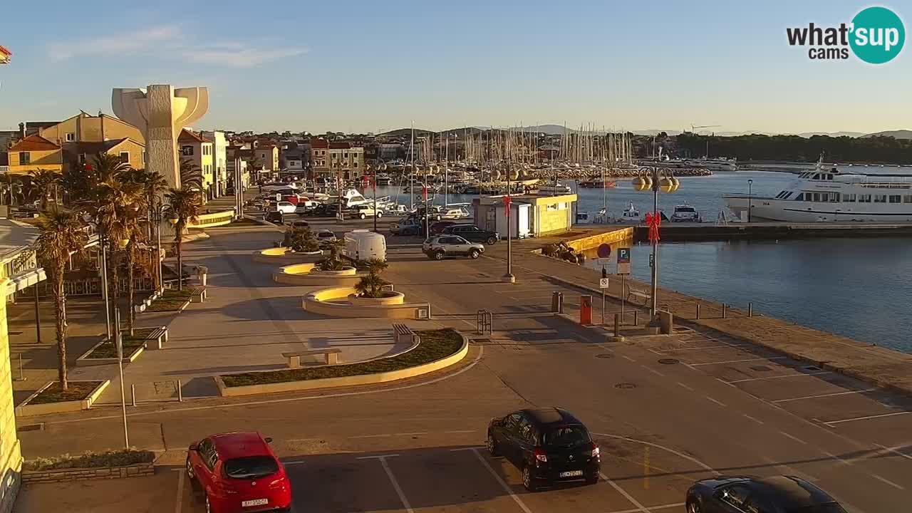 Vodice livecam – marina e il lungomare