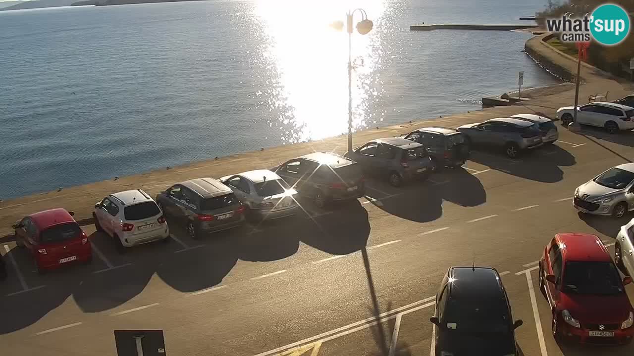 Vodice Live webcam – marina and  seafront