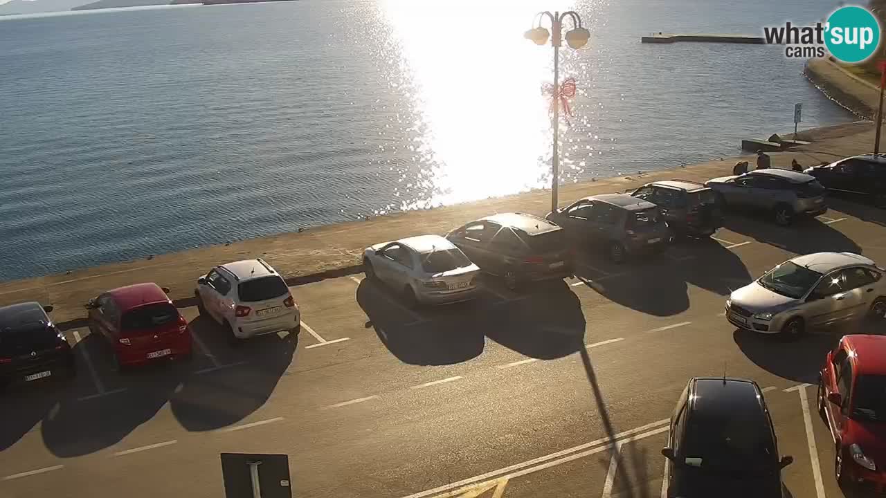 Vodice Live webcam – marina and  seafront