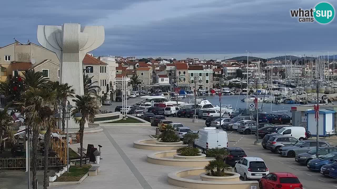 Vodice webcam – marina i meer