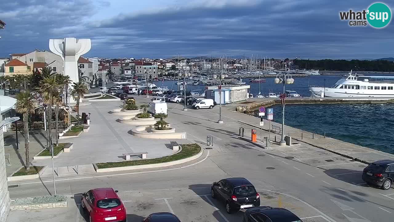 Vodice webcam live – front de mer