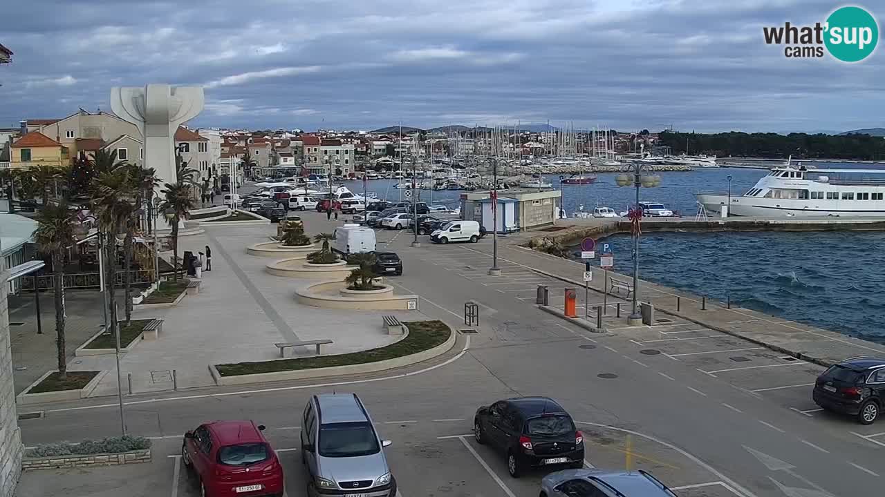 Vodice webcam live – front de mer