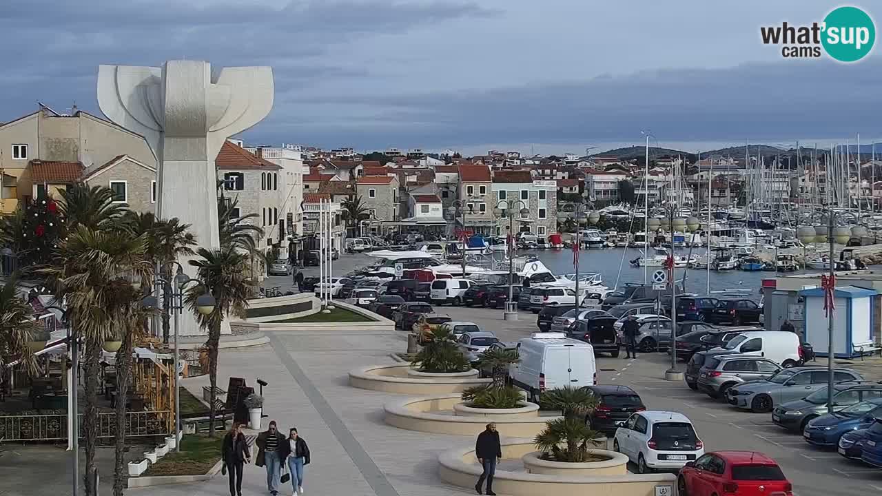 Vodice webcam – marina i meer