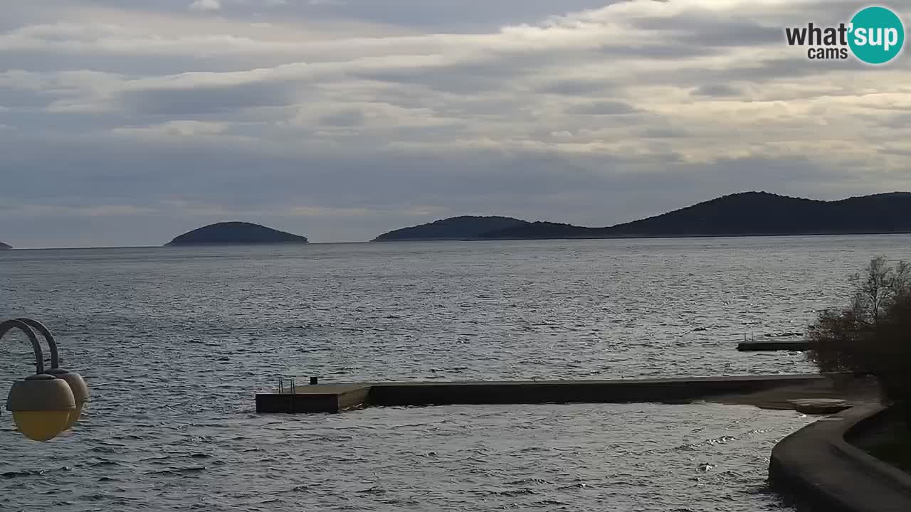 The blue beach in Vodice “Plava plaža”