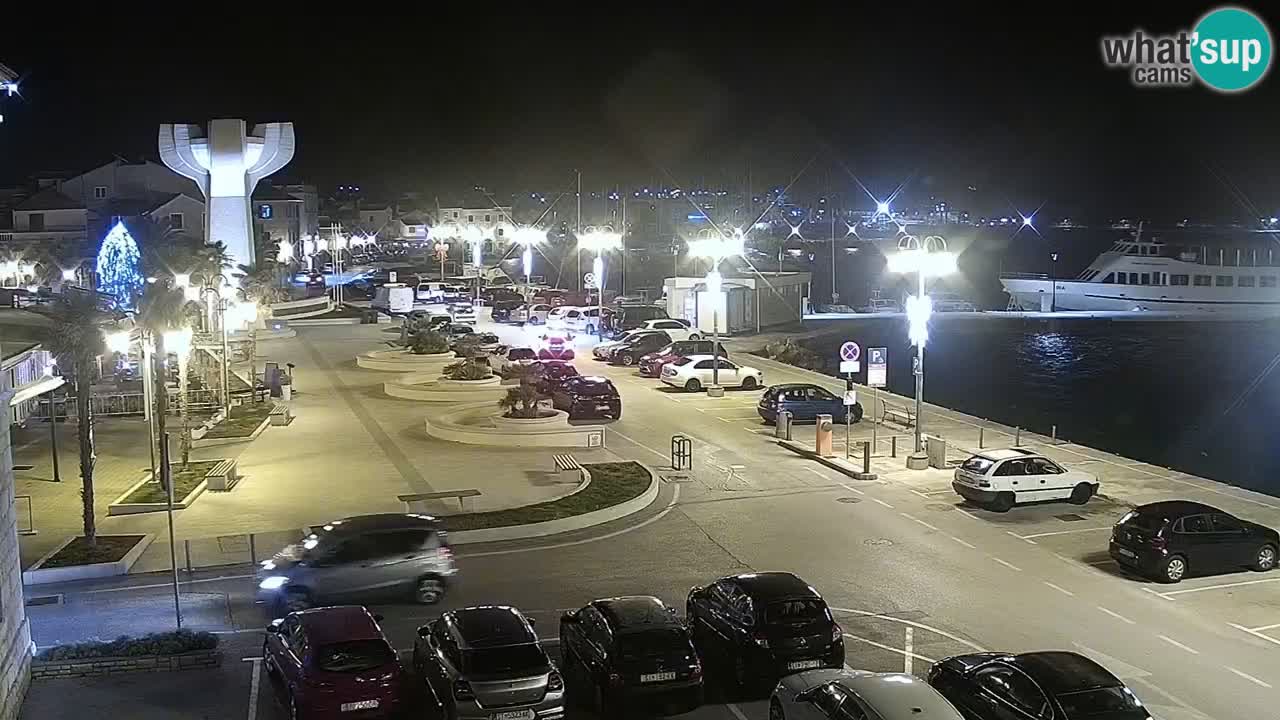 Vodice livecam – marina e il lungomare