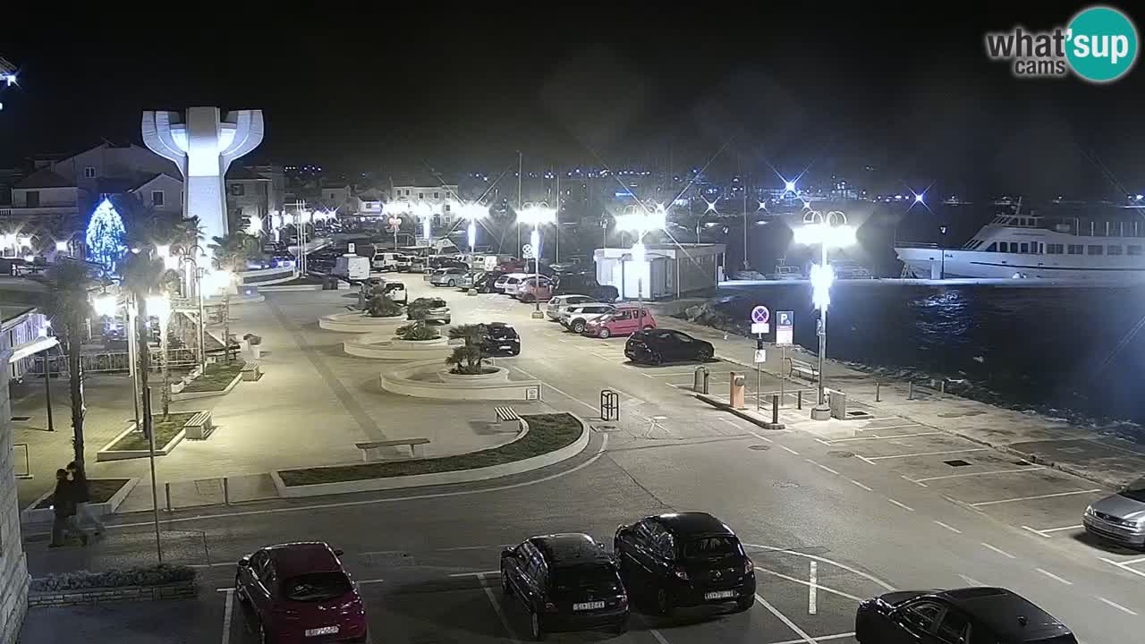 Vodice livecam – marina e il lungomare