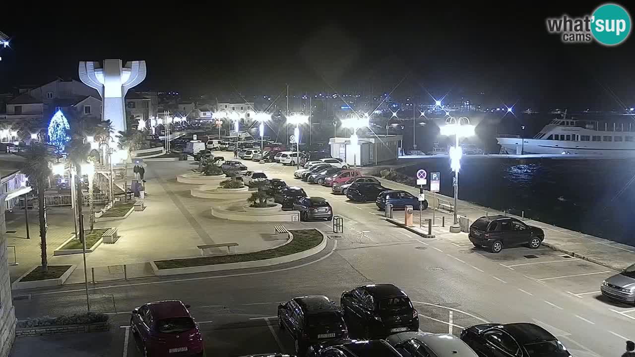 Vodice livecam – marina e il lungomare