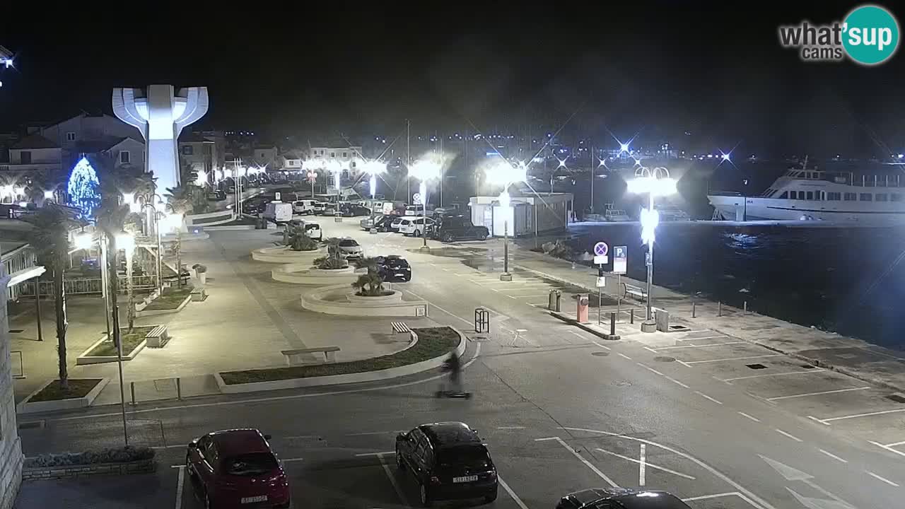 Vodice webcam – marina i meer