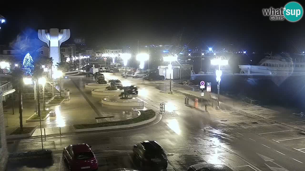 Vodice livecam – marina e il lungomare