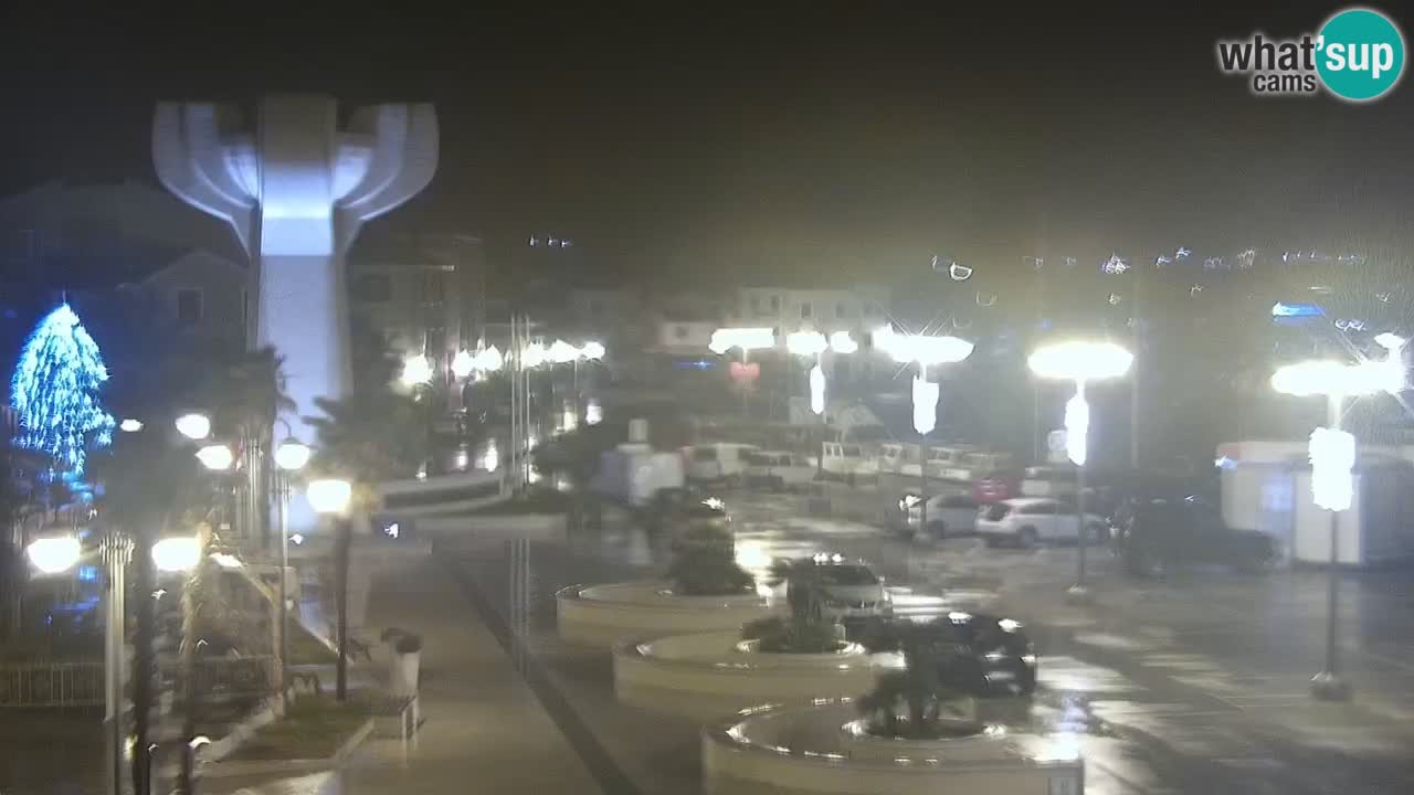 Vodice livecam – marina e il lungomare