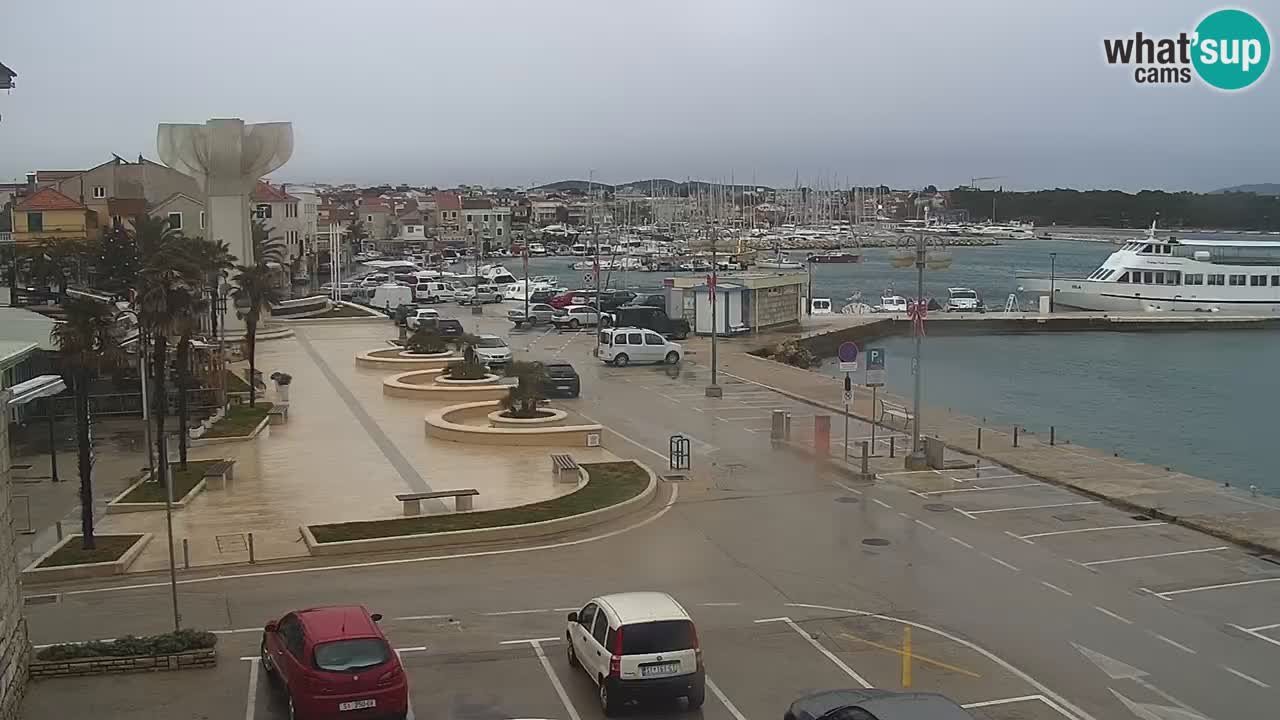 Vodice webcam – marina i meer