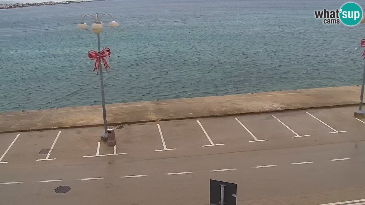 Vodice webcam live – front de mer