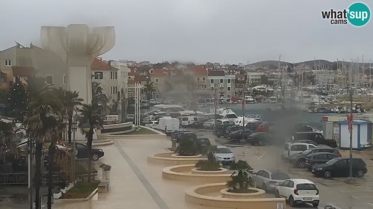 Vodice webcam – marina i meer