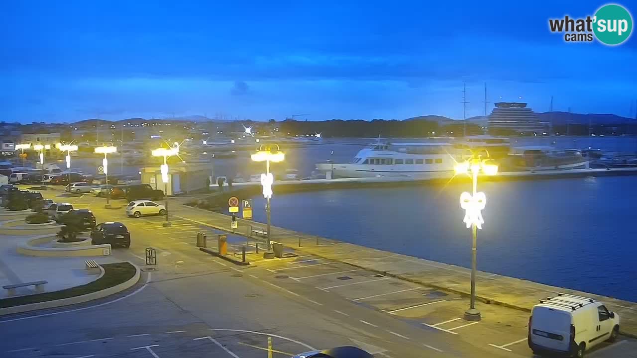 Vodice webcam live – front de mer