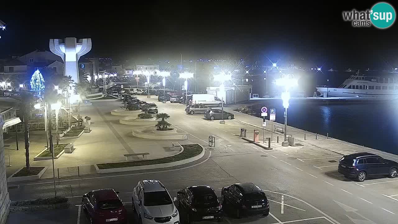 Vodice livecam – marina e il lungomare