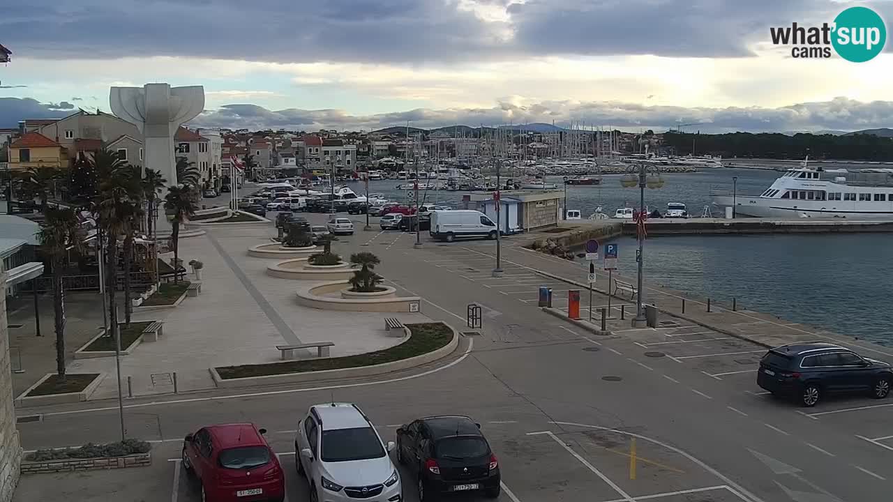 Vodice livecam – marina e il lungomare