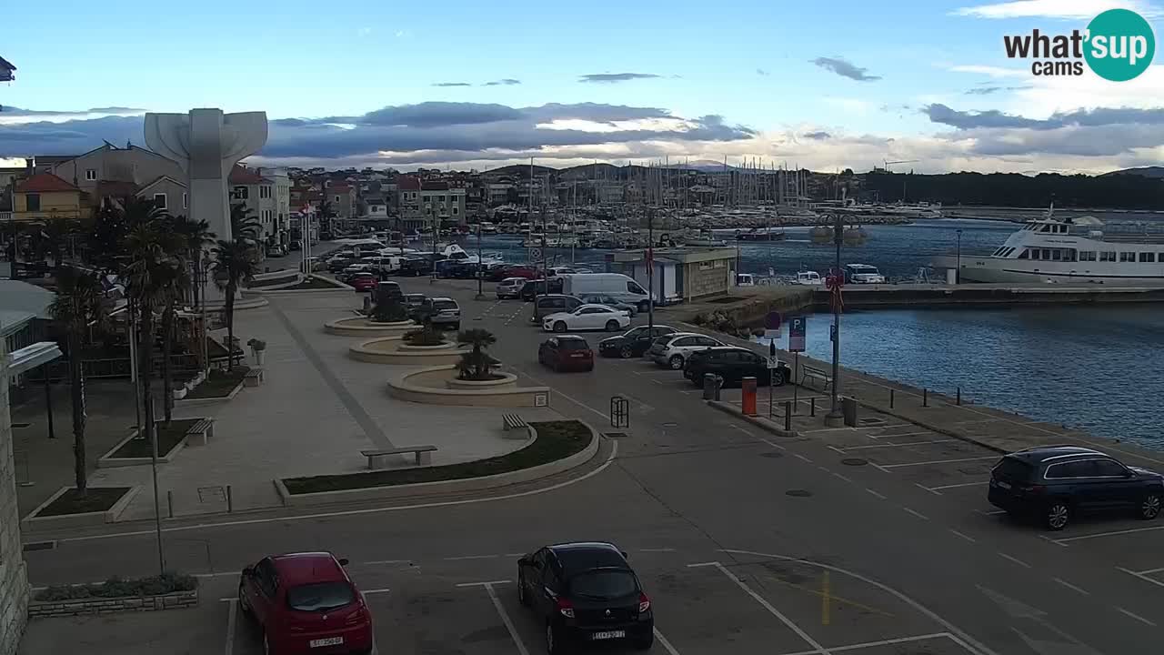 Vodice livecam – marina e il lungomare