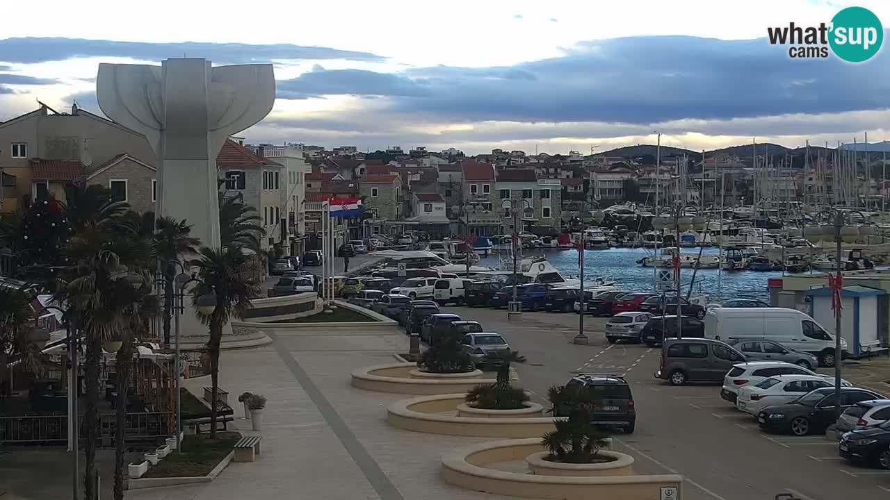 Vodice livecam – marina e il lungomare