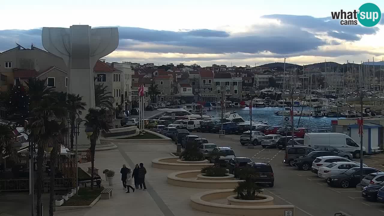 Vodice livecam – marina e il lungomare