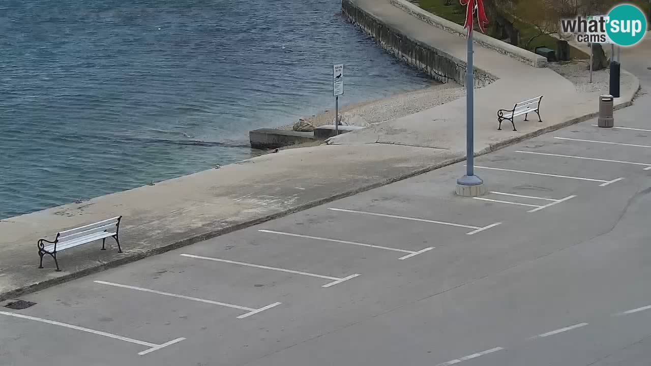 Vodice webcam live – front de mer