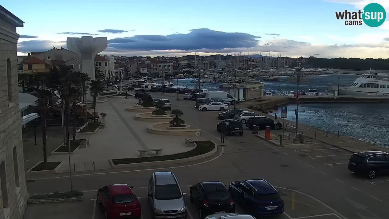 Vodice webcam – marina i meer