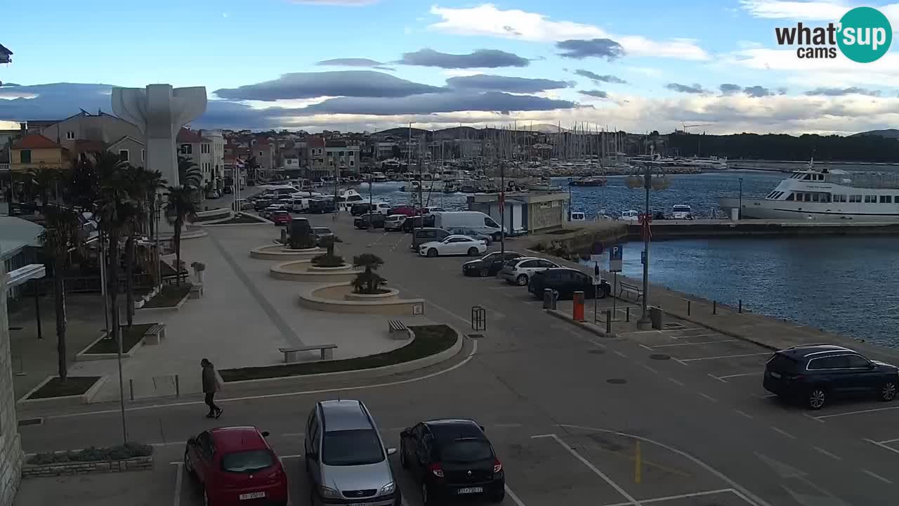 Vodice livecam – marina e il lungomare